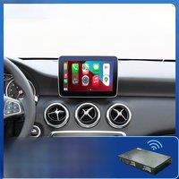 Wireless Android Auto for Mercedes Benz A B Class W176 W246 CLA GLA NTG5.0 2016-2018 with Carplay Interface Mirror Link AirPlay