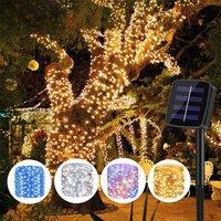 Solar String LED Lights Outdoor Waterproof Fairy Light Festoon Lamp Christmas Decor for Garden Party Decor 7/12/22/32/52/102M