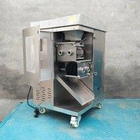 Fully Automatic Commercial Meat Cutter, Stainless Steel Vegetable Beef Shredder, One-Time Molding