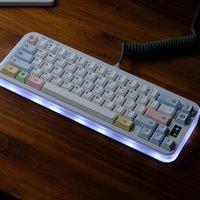 Korean Keycaps 151 Keys Big Set Cherry Profile JCM Chalk Pbt Material Split Alice 7u Space Bars For Mechanical Keyboard A75 68