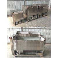 Electric Fruit Vegetable Skin Washing Peeler Automatic 200KG / H Potato Carrot Cleaning Peeling Machine Sweet Potato Ginger