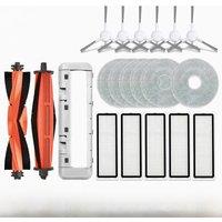 For Xiaomi Robot Vacuum S10+ / S10 Plus Accessories Main Brush Side Brush Hepa Filter Mop Rag Cloth