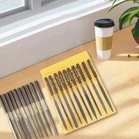 Assorted Diamond Files Grinding Tool Small Frustrated Knife Mini Diamond File Set Steel File Sanding