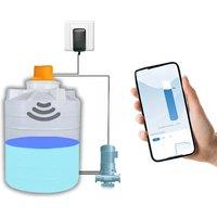 Moray ME201WC Tuya APP Control Consumption Ultrasonic Detector Water Liquid Level Sensor Alarm Indicator Remote Tank Monitor