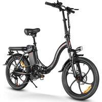Samebike CY20 Folding Electric Bicycle 36V 12Ah Fat Ebike 7 Gears City Bike Fat Ebike