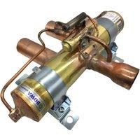 1-3/8" 3-way 2-position reverse valves are used to reclaim heat in cold room equipment or other freezers to defrost quickly