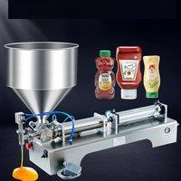 PBOBP Commercial Cream Honey Single Head Filling Machine Cosmetic Liquid Shampoo Oil Paste Potatoes
