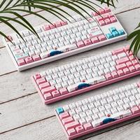 Akko World Tour Tokyo R2 185 Keys PBT Cherry Keycap Set Dye-Sublimation Mechanical Game Keyboard Keycaps for MX Switch Russian