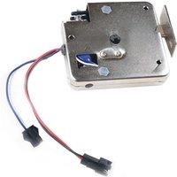 12V DC Stainless steel Lock Electromagnetic Electric Control Cabinet Drawer Lock Intelligent Auto Lock Home Improvement