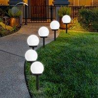 2PCS Solar Outdoor Round Ball Lights LED Waterproof Lawn Lamp Landscape Lighting for Villa Yard Terrace Garden Camping Decor