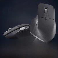 Logitech MX Master 3S Wireless Bluetooth Mouse Business Office Softtone Mouse Ergonomic Business