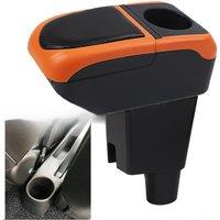 For KIA Morning Picanto Armrest Box Arm Elbow Rest Center Console Storage Case with Cup Holder USB Port