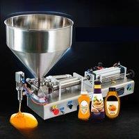 PBOBP Small 5-3500ml Digital Control Liquid Juice Water Liquid Filling Machine Dosing Filler Bottle with Pedal