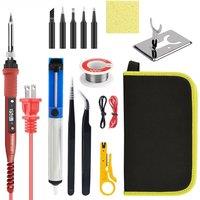JCD 908S Electric Soldering iron kit set 220V 110V 80W LCD Display Adjustable Temperature Home handmade DIY Welding Repair Tools
