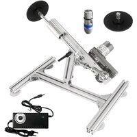 24V DC Telescopic Linear Actuator with Aluminum Alloy Bracket Reciprocating Mechanism Motor 3XLR Connector Suction Cup Included