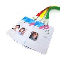 Printed 100PCS F1108(Compatible with s 50) 13.56MHZ frequency Employee's card IC card/ stored-value card with Condole belt