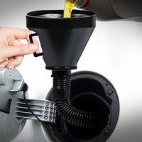 Engine Refueling Funnel with Filter for Car Motorcycle Truck Oil Gasoline Filling Strainer Extension Pipe Hose Funnels Tool