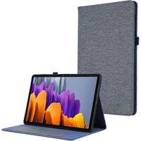 For Samsung Galaxy Tab S9 FE Case Fabric Stand Cover Shockproof Protective Compatible with Tab S9 S8 S7 11inch Tablet Shell