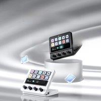 AJAZZ AK P05 cultimedia controller customize button icon automatic Switching with adjustable barket