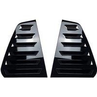 2 PCS Rear Window Louver Shutter For Volkswagen Golf 7 MK7 7.5 2013-2019 Shutter Cover Trim Accessory Modification