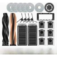 Dreame X50 Ultra X40 Pro S40 Enhanced Edition Vacuum Parts Main Side Brush Hepa Filter Mop Cloth Dust Bag Accessories