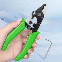 VCFS-33 Three-port Fiber Stripping Pliers Optical Fiber Stripper FTTH Tool Fiber Optic Wire Stripper