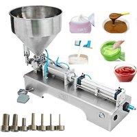 PBOBP Semi-automatic Filler Horizontal Single Head Food Processor Industrial Packer Filler Paste