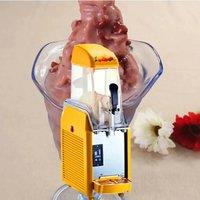 Electric Slush Machine Commercial Smoothies Maker Ice Cream Snow Melting Machine Cold Ice Beverage