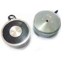 P40/20 DC Solenoid Electromagnet,Round Electro Holding Magnet Electro Holding Force 25KG 12V 24V