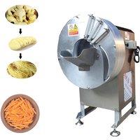 500kg Shredder Bamboo Shoot Cutter Carrot Slicer Ginger Shredding Carrot Julienne Cutting Machine