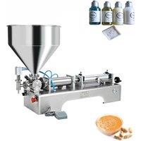 PBOBP 30-300ml Paste Filling Machine Single Heads Pneumatic Piston Filling Machine For Hand Lotion