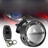 1/2pcs 12V LED red/ice blue/green 6-speed+automatic mode Devil's Eye Evil Eye remote control Lens lamp ghts Car Lights