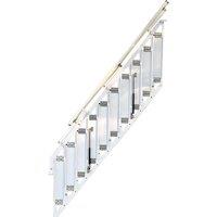 Folding stairs against the wall Stairs for household attic Sidewall Pedal Stairs Indoor