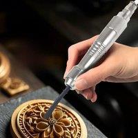 Dental Air Shovel Woodworking Carving Pen Small Plaster Shovel Flat Shovel Dental Air Chisel Plaster Shears