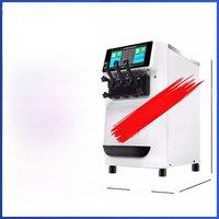 New Ice Cream Maker Thailand Commercial Three Flavor Soft Ice Cream Machine Dual System LCD Screen