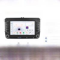Octa Core 8G RAM 128G ROM DSP 2 Din Android Car Radio GPS For VW / Volkswagen Skoda Octavia Golf 5 6