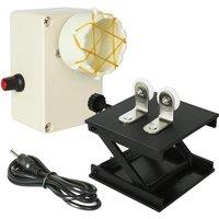 Epoxy Resin Coating Machine Fishing Rod Wire Wrapping Machine 0-50RPM Fishing Rod Winding Gluing Machine