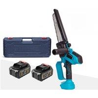 8Inch High Power Brushless Lithium Chain Saw Automatic Pump Oil 18v 21v Connection Use 전기톱 Аккумуляторные Цепные Пилы Kettensge