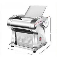 Pasta Dumpling Maker Machine Upgrade-Full Stainless Steel Electric Noodle Machine For Commerical/Home,2-in-1 Dual Knife