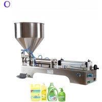 PBOBP Liquid Filling Machine Piston Filler Water Oil Pneumatic Milk Juice Oil Semi Auto Sauce Device