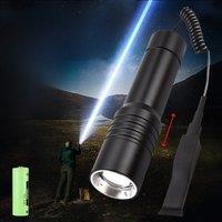 NEW Professional Hunting Tactics Flashlight White Laser 2000M Ultra Powerful Flashlight Rechargeable