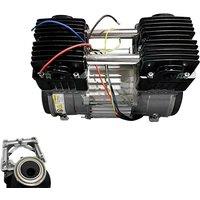 220V Oil-Free Diaphragm Vacuum Pump Head Vehicle-Mounted DC Oil-Free Pump Silent Air Compressor AC Negative Pressure Vacuum Pump