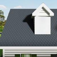 18Pcs Asphalt Shingles Bitumen Roofing for Houses, Garden Sheds, Restaurants, Offices