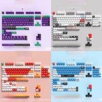 German Mechanical keyboard keycaps Cherry Profile PBT Big Set GMK Copy EVA 01 Sub Dye DE Keycaps For Mechanical Keyboard