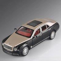 Luxury alloy business car model, car center console interior decoration, cool desktop ornaments, adult Christmas/birthday gifts