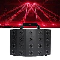 20 Eyes Thick Beam Matrix Laser Light 10W Red Color Laser Light Projector DMX Control DJ Lights Professional Stage Lazer for Bar