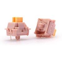 Redragon A113 Bullet-QL Soft Linear Hot-Swappable DIY Keyboard Mechanical Switch, 3-Pin Plate