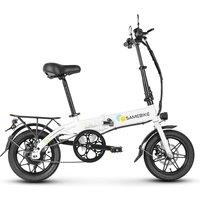 2025 Samebike 14 Inch Folding Electric Bike Yinyu14 36V7.8Ah Removeable Lithium Battery High Speed Rear Hub Motor Disc Brake
