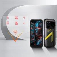 HOTWAV Hyper 7 Rugged Phone 5G 10800mAh 33W Smartphone 6.6'' FHD+ 2K Display 8GB 256GB Cellphone 280LM Android 14 Mobile Phone