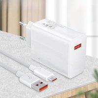 USB Charger 120W Quick Charge EU/US Plug Phone Charger Adapter For iPhone Samsung Xiaomi Huawei Type